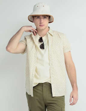 Camisa Casual That'S It De Algodón Manga Corta Para Hombre