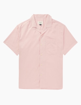 Camisa casual American Eagle de algodón manga corta para hombre