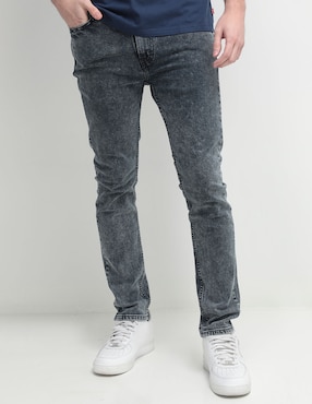 Jeans Skinny Levi's 510 Lavado Acid Wash Para Hombre