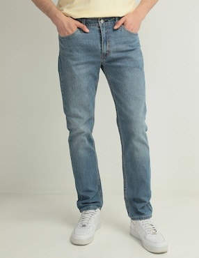 Jeans Slim Levi's 511 Deslavado Para Hombre