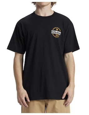 Playera DC Shoes Eurostep HSS Cuello Redondo Para Hombre