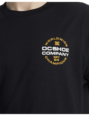 Playera Dc Shoes eurostep hss cuello redondo para hombre