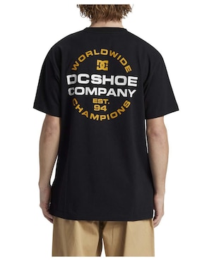 Playera Dc Shoes eurostep hss cuello redondo para hombre