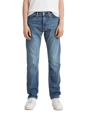 Jeans Straight Levi's 505 Deslavado Para Hombre