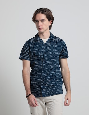 Camisa Casual That'S It De Algodón Manga Corta Para Hombre