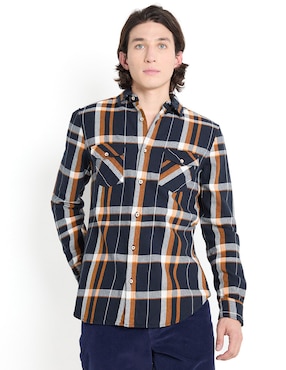 Camisa Casual That's It De Algodón Manga Larga Para Hombre