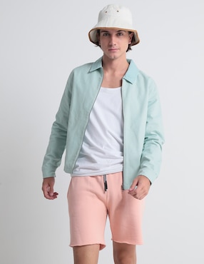 Chamarra Casual That's It De Algodón Con Bolsillos Para Hombre