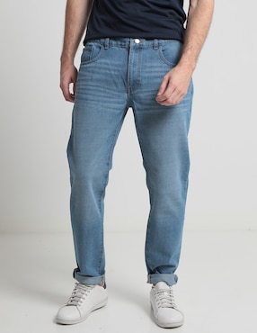 Jeans Slim That's It Lavado Claro Para Hombre