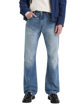 Jeans Amplio Levi's 517 Deslavado Para Hombre