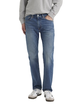 Jeans Regular Levi's 505 Deslavado Para Hombre