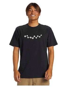 Playera Quiksilver Modern Petro Moe Cuello Redondo Para Hombre