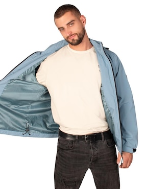 Chamarra Greenlander impermeable con capucha para hombre