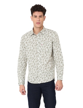 Camisa Casual Levi'S De Algodón Manga Larga Para Hombre