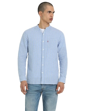 Camisa Casual Levi's De Algodón Manga Larga Para Hombre