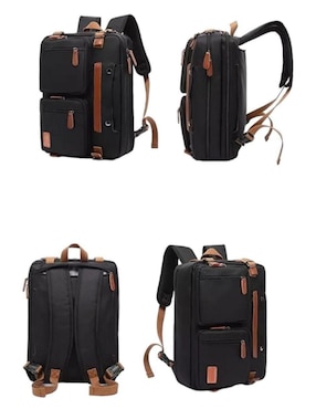 Mochila con portalaptop impermeable unisex