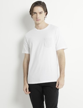 Playera Jack & Jones Cuello Redondo Para Hombre