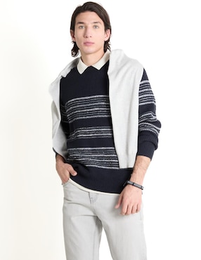 Suéter Jack & Jones Cuello Redondo Para Hombre