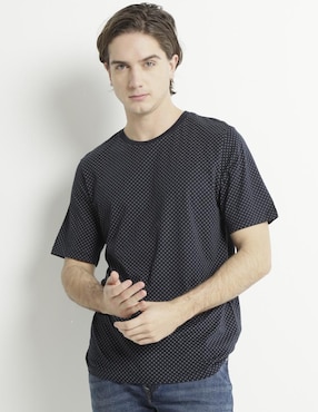 Playera Jack & Jones Cuello Redondo Para Hombre