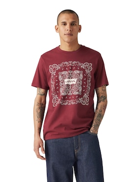 Playera Levi's Cuello Redondo Para Hombre