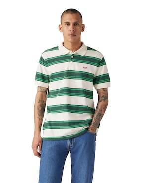 Playera Tipo Polo Levi's Para Hombre