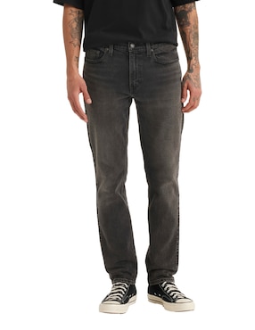 Jeans Slim Levi's 511 Lavado Desgastado Para Hombre