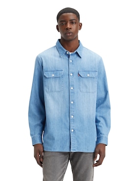 Camisa Casual Levi'S De Algodón Manga Larga Para Hombre