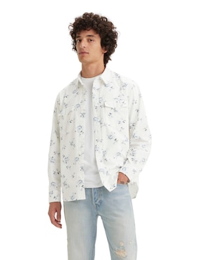 Camisa Casual Levi'S De Algodón Manga Larga Para Hombre