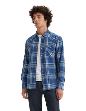 Camisa Casual Levi'S De Algodón Manga Larga Para Hombre