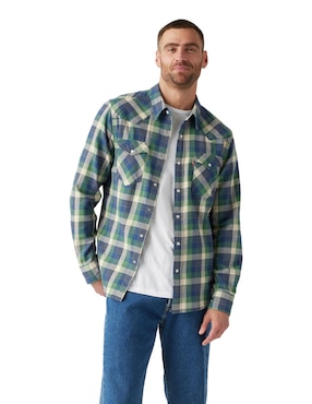 Camisa Casual Levi'S De Algodón Manga Larga Para Hombre