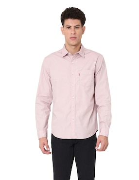 Camisa Casual Levi's De Algodón Manga Larga Para Hombre