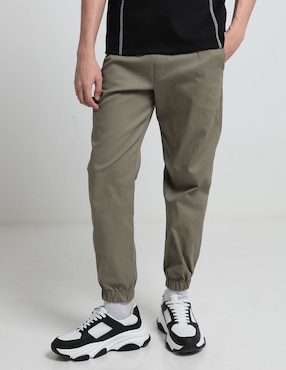 Jogger Straight That's It Con Bolsillos