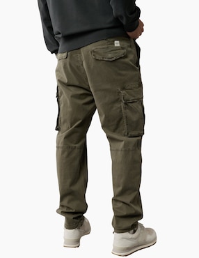 Pantalón cargo regular American Eagle de algodón para hombre
