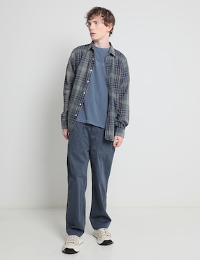 Pantalón recto American Eagle de algodón para hombre