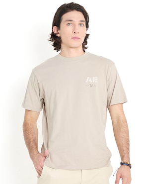 Playera American Eagle Cuello Redondo Para Hombre