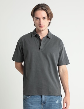 Playera Tipo Polo American Eagle Para Hombre