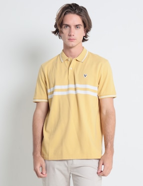 Playera Tipo Polo American Eagle Para Hombre