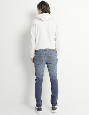 Jeans slim American Eagle lavado stone wash para hombre