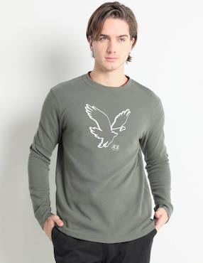 Playera American Eagle Cuello Redondo Para Hombre