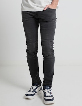 Jeans Skinny That's It Deslavado Para Hombre