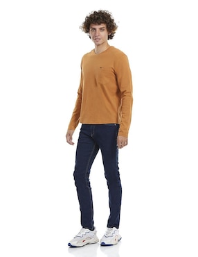 Playera Buffalo Jeans David Bitton cuello v para hombre