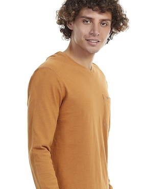 Playera Buffalo Jeans David Bitton cuello v para hombre