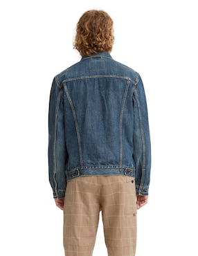 Chamarra casual Levi's de algodón para hombre