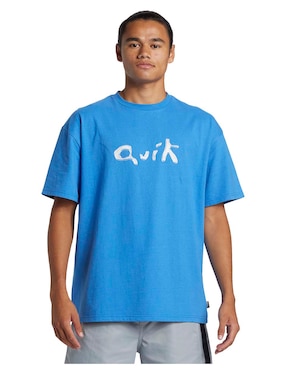 Playera Quiksilver Liquid Mer Cuello Redondo Para Hombre