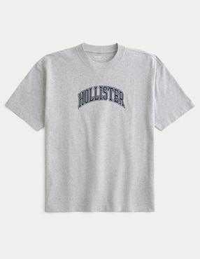 Playera Hollister Cuello Redondo Para Hombre