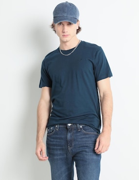 Playera Hollister Cuello Redondo Para Hombre