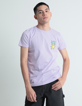 Playera Keith Harring Cuello Redondo Para Hombre