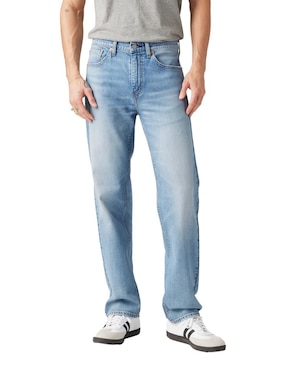 Jeans Regular Levi's 505 Deslavado Para Hombre