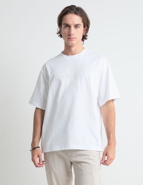 Playera Calvin Klein Cuello Redondo Para Hombre