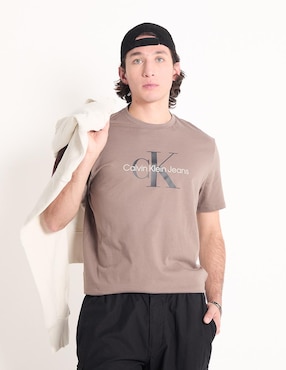 Playera Calvin Klein Cuello Redondo Para Hombre