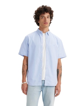 Camisa Casual Levi's De Algodón Manga Corta Para Hombre